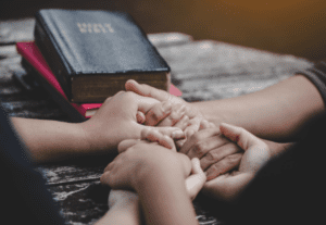 Bible reading and prayer